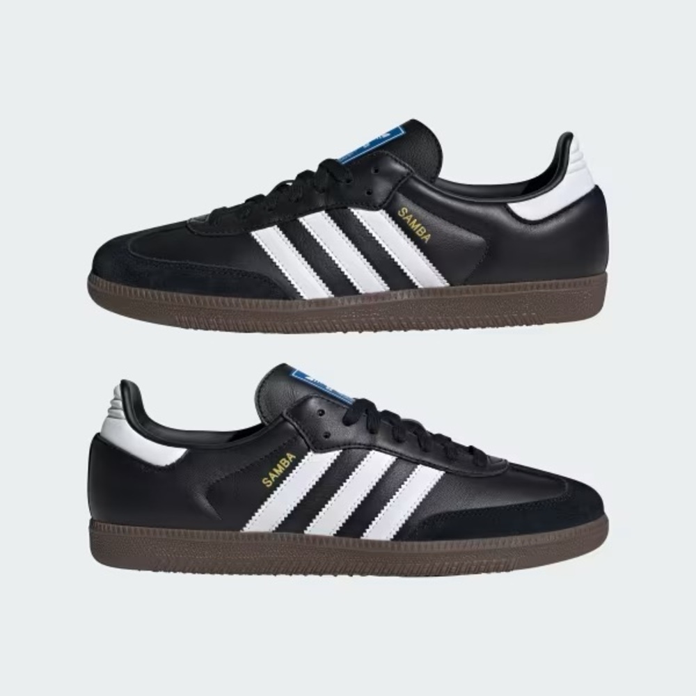 Black Adidas Sambas - Women’s size 8.5